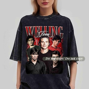 Begrenzte Tom Welling T-Shirt, Geschenk für ihn T-Shirt, Tom Welling Film Shirt, Unisex Tshirt, bestes Geschenk für sie Tees YS11