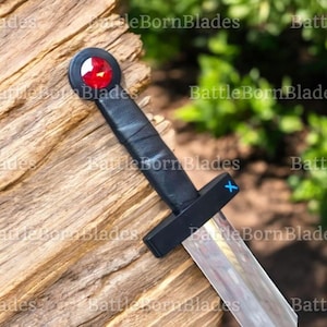 Handmade Finn&#39;s Scarlet Sword – Demon Blood Sword – Adventure Time Cosplay Prop – Stainless Steel Sword – Custom Fantasy Sword Gift for him