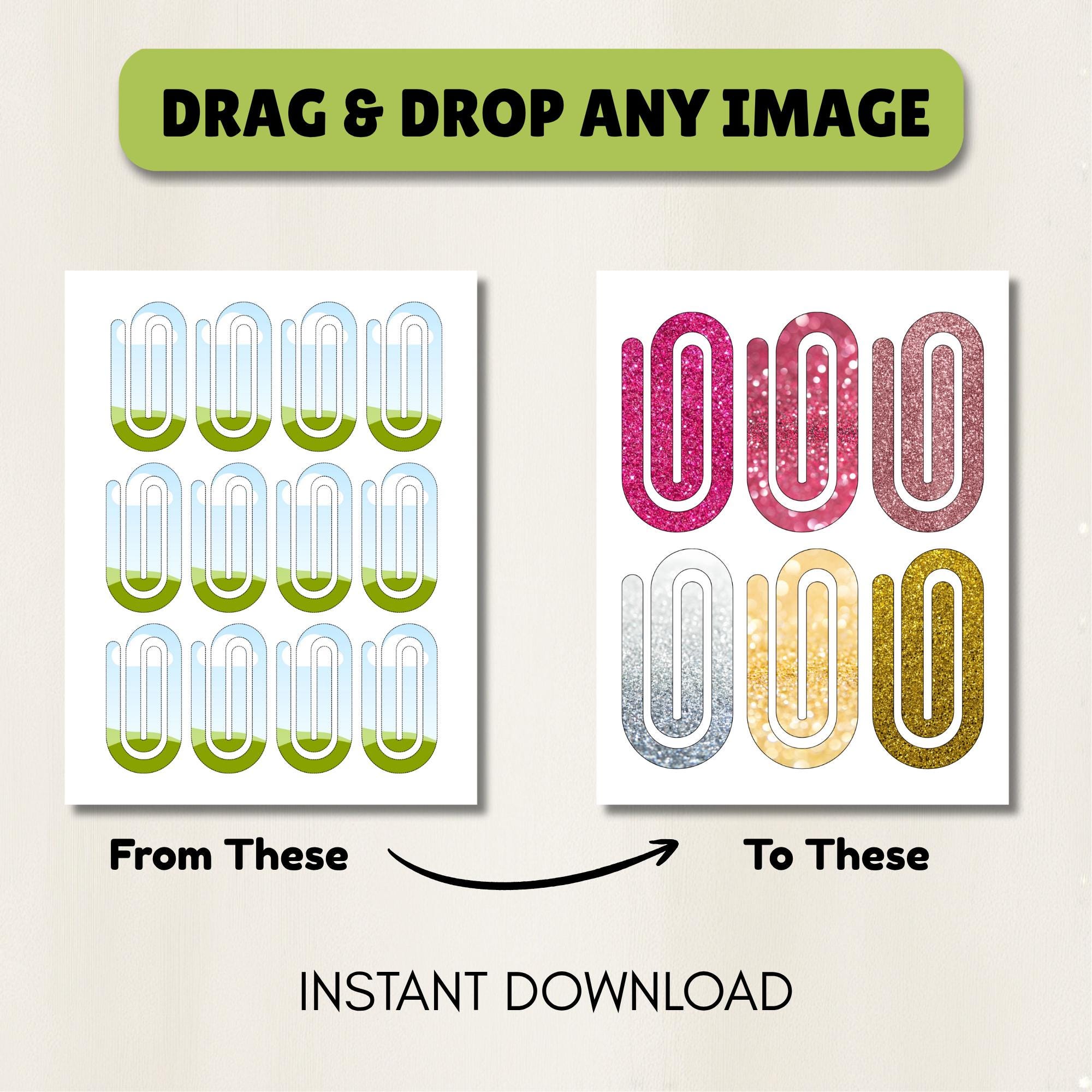Paperclip Ad Jumbo Paperclip Template, Paperclip Bookmark Svg, Paperclip Svg, Snack ...