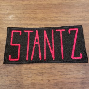 Ghostbusters inspired STANTZ xl iron on patch