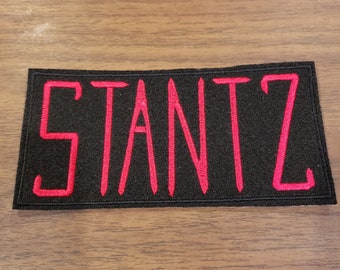 Ghostbusters inspired STANTZ xl iron on patch