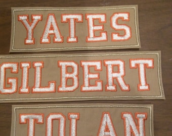 Patch pour badge nominatif brodé GHOSTBUSTERS pour femme, thermocollant, disponible également sur mesure !