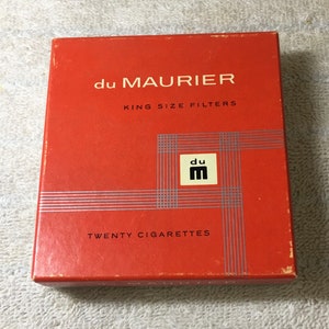 du maurier cigarettes near me #1 Photograph by Picture Post Vintage Du Maurier Cigarette Box