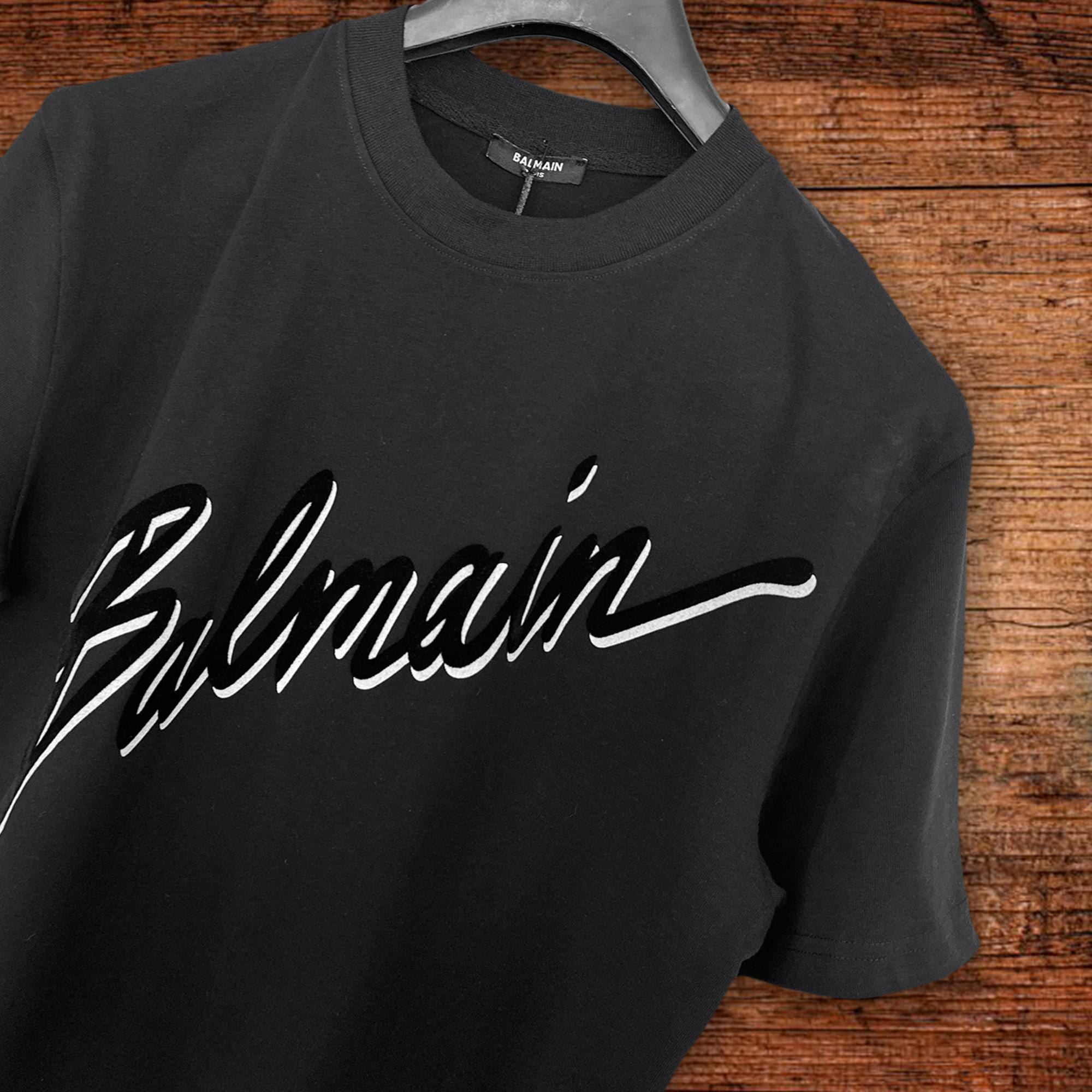 【関税＆送料込み】Balmain Leather Trompe L'A’il Ls T-Shirt 三越伊勢丹 | BALMAIN/バルマン_men通販 | LEATHER TROMPE L'?IL