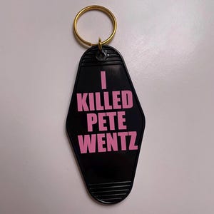 Pete Wentz Inspired Motel Keychain