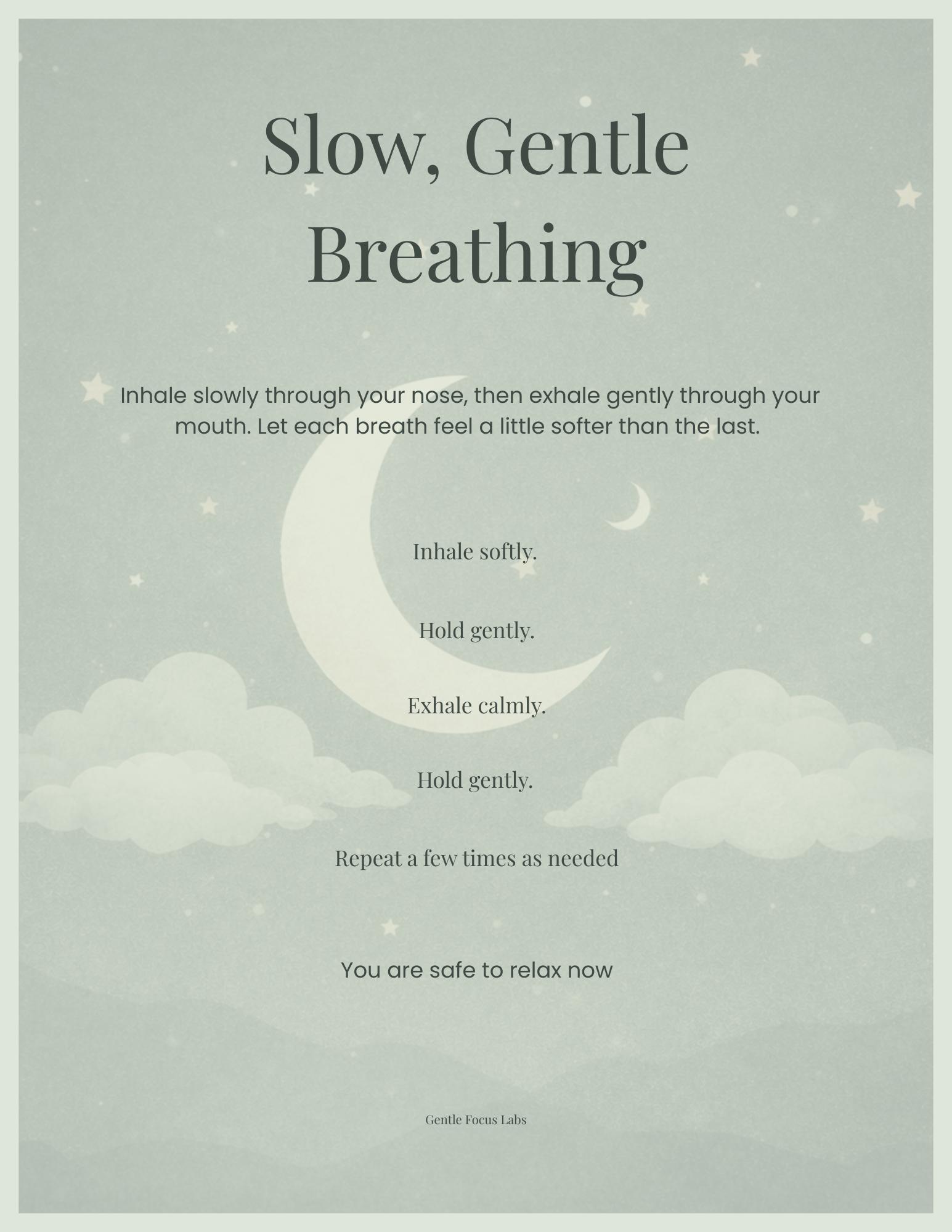 Adhd Racing Thoughts ADHD Anxiety Night Reset | Sleep Planner for Racing Thoughts | Bedtime ...