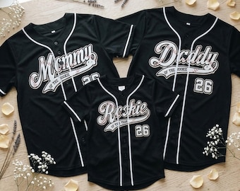 Custom Name Rookie Baseball Jersey, Rookie of the Year, Family Matching Baseball Jersey