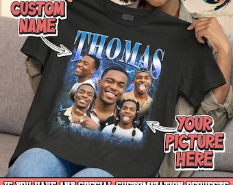 Personalized Girlfriend Boyfriend Shirt, Custom Photo Bootleg Tee, Custom Girlfriend Shirt, Boyfriend Comfort Colors Shirt, Face Shirt
