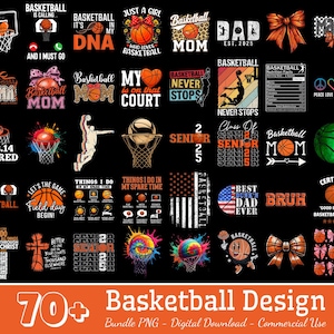 Basketball Png Bundle , Basketball Game Day Png, Basketball Mama Png, Basketball Mom Png Sublimation, Coquette Basketball Png Shirt Design