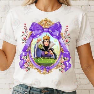 Cartoon Villain Png, Vintage Cartoon Png, Classic Flower Cartoon Frame Png, Mirror Frame, Coquette Bow Png, Villain Design, Digital File