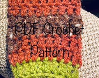 Crochet Can Cozy Pattern, PDF Download, Simple