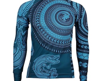 Maori Fish Hunter Long Sleeve Shirt - CoolMax Fishing Tee