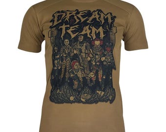 Horror Movie Characters T-Shirt: Dream Team Tactical Gear