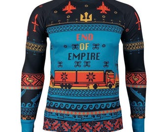 End of Empire Long Sleeve Shirt: Festive Graphic, CoolMax Performance