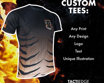 Camiseta CoolMax con impresión personalizada: diseño y logotipo personalizados