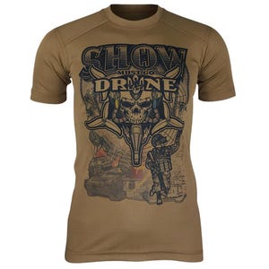 T-shirt d'inspiration militaire coyote, tête de mort olive et t-shirt drone soldat ukrainien, idée cadeau, t-shirt tactique cadeau petit ami, t-shirt militaire