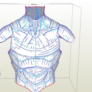Nightwing Bludhaven Knight Cosplay full Wearable Armor  Template for EVA Foam (PDO/PDF)