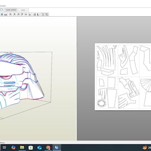 Alphonse Elric Fullmetal Full Wearable Armor pepakura Template for EVA Foam (PDO/PDF)