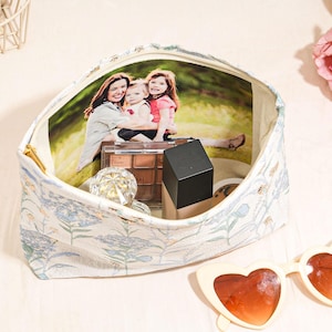 Custom Handmade Photo Lining Purse,Wedding Purse Gift For Mother,Mother Of The Wedding Gift,CustomClutch,Gift For Mom,Mother's Day Gifts