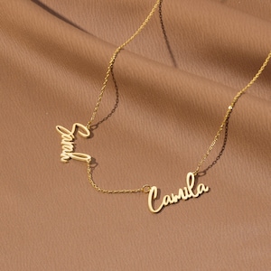 Personalized Multiple Name Necklace ,Multi Name Family Necklace, Children Names Necklace, Name Necklace, Gift For Mother,Necklace for Family