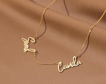 Personalized Multiple Name Necklace ,Multi Name Family Necklace, Children Names Necklace, Name Necklace, Gift For Mother,Necklace for Family