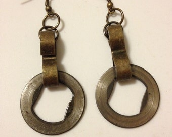 Unique handmade dangle earrings