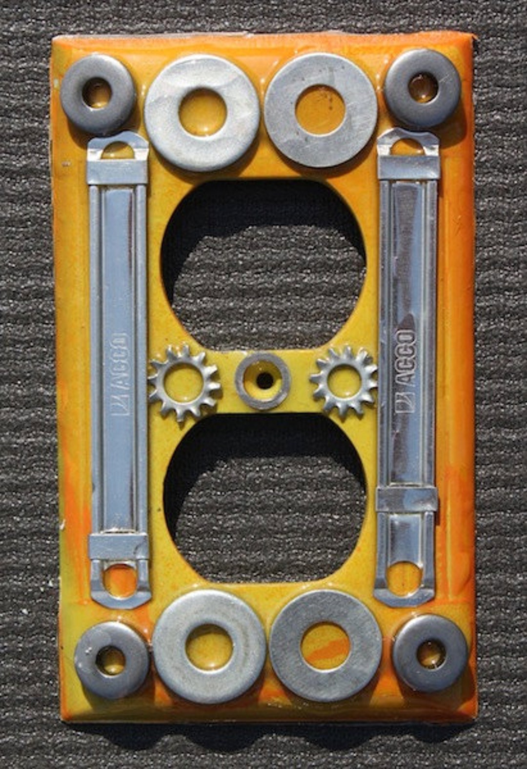 Double Plug Outlet Cover Etsy