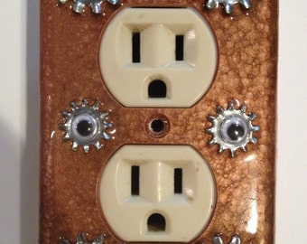 Double plug outlet cover