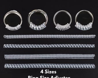 Spiral Silicone Ring Adjuster | Ring Size Reducer for Loose Rings