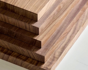 クルミ材、クルミ材の板、カスタム サイズ、クルミ材の板、原材料、木製棚、薄い木製板、原材料、DIY 木材。