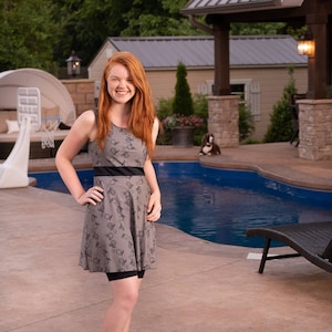 Modest swim dress for women -