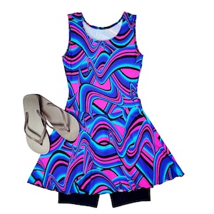 Modest swim dress for women - size small - ready to ship