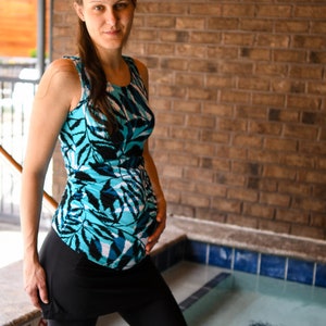 Custom Sewn Maternity Swimwear - Modest Maternity Swim Bottoms - Swim ...