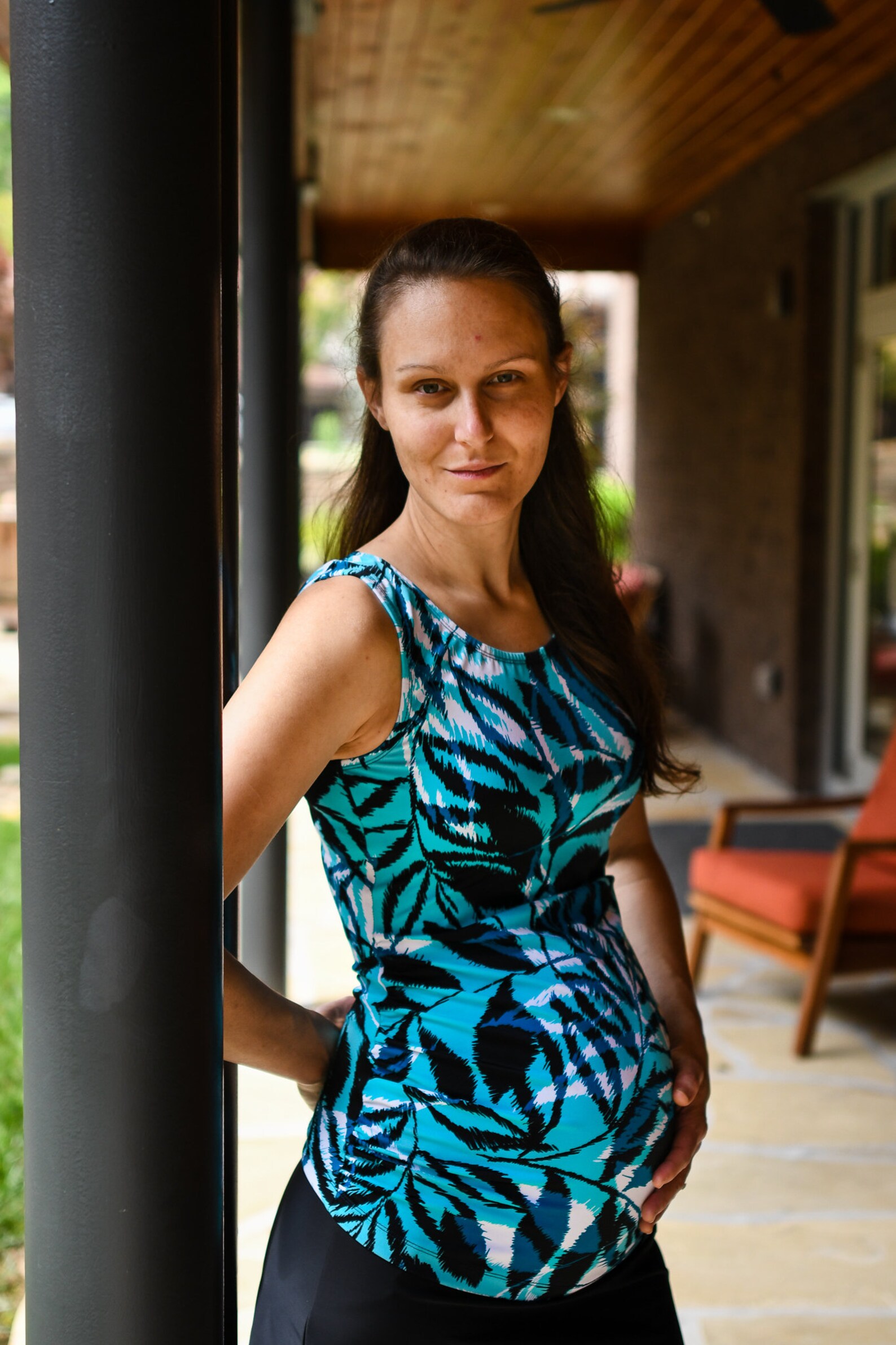 Modest Maternity Swim Top Custom maternity swimwear | Etsy