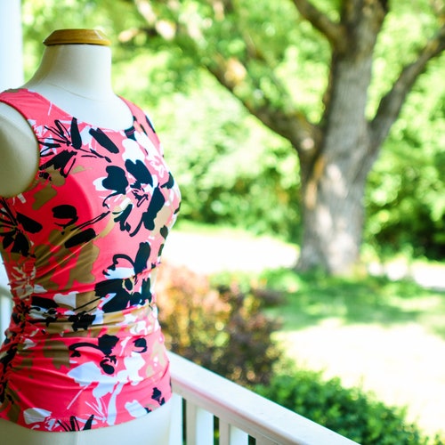 Modest Maternity Swim Top Custom Maternity Swimwear - Etsy