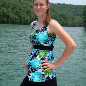 Custom Sewn Maternity Swimwear - Modest Maternity Swim Bottoms - Swim ...