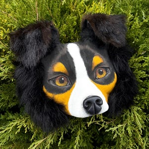 Therian mask, dog mask, animal mask, cosplay, mask for quadrobics, therianthropy, mask for quadrunning IN STOCK