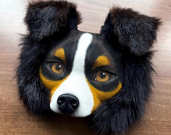 Realistic Dog Therian Mask: Cosplay Quadrobics Mask