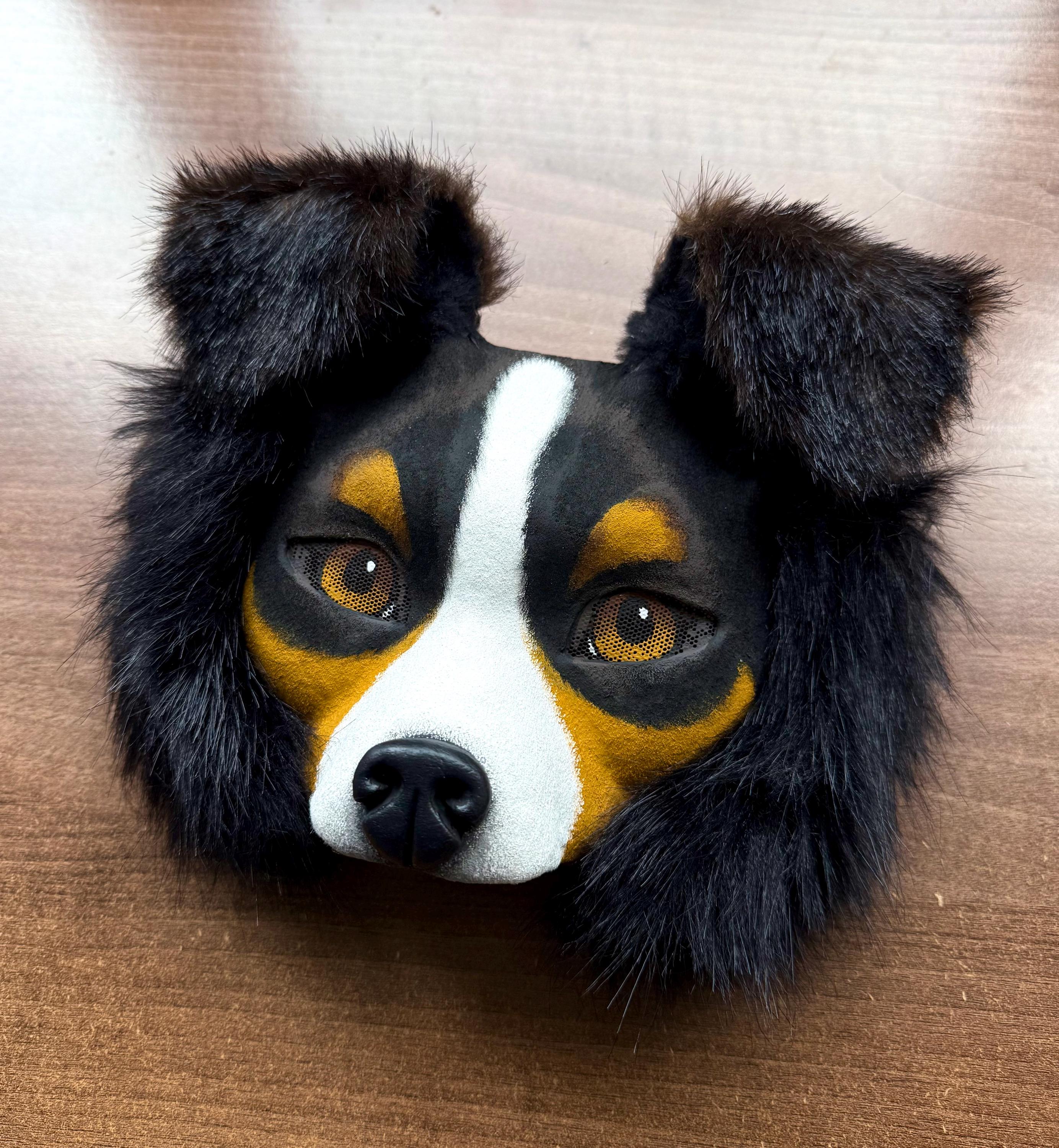 リアルな犬の獣人マスク：コスプレクアドロビクスマスク - Etsy 日本