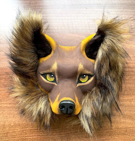 狼のマスク ハンドメイド ハンドメイド 狼 マスク サイバー デザイン