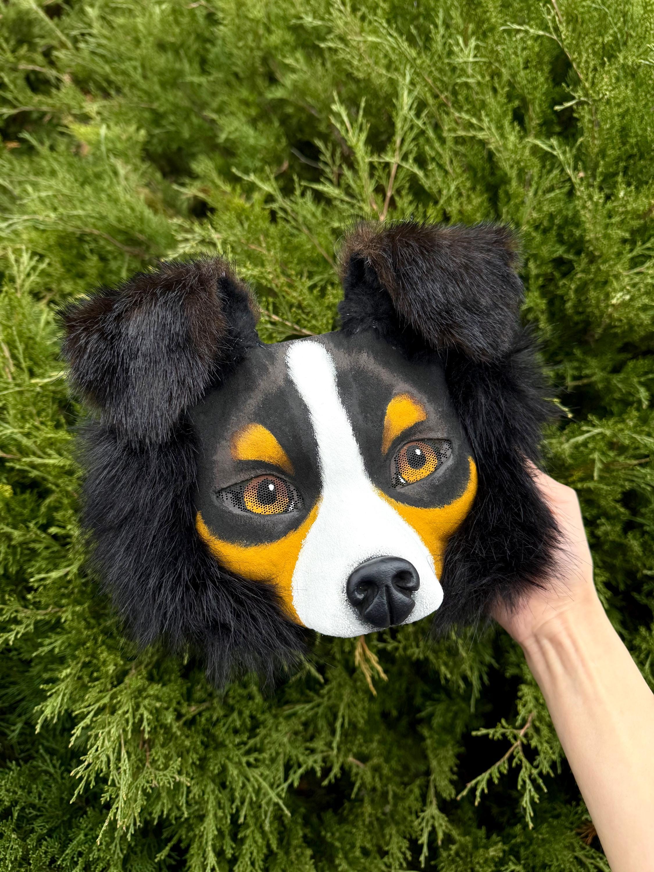 Therian Mask, Dog Mask, Animal Mask, Cosplay, Mask for Quadrobics