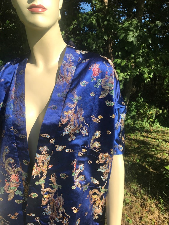 Beautiful Blue Chinese Robe