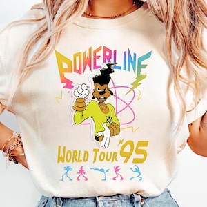Powerline Stand Out Tour 95 Png, Goofy Powerline Png, Vintage Goofy Movie Powerline, Stand Out Tour Goofy Movie Shirt, Instant Download