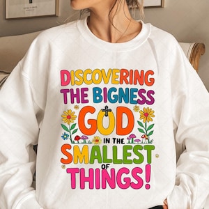 Magnified Vacation Bible School Png, VBS 2025 Png, Bible Verse Png, Bible Summer Camp Png, Christian Png, Psalm 34:3, Bible Camp Shirt Png