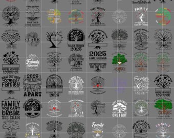 50+ Family Reunion png Bundle, Family Vacation Reunion png, Family reunion shirt Png, Family Tree PNG, Funny Tshirt Design, Digital Download