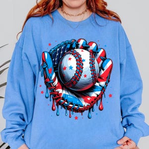 Baseball Drip Boys Ice Cream Stuff Baseball American Flag US png, patriotic baseball, American flag ball, USA baseball glove, USA baseball
