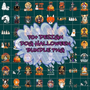 70+ Cute Dog Ghost Halloween PNG Bundle, Retro Dog Ghost Designs, Funny Ghost Clipart, Dog Lover Frames Bundle, Spooky Season png