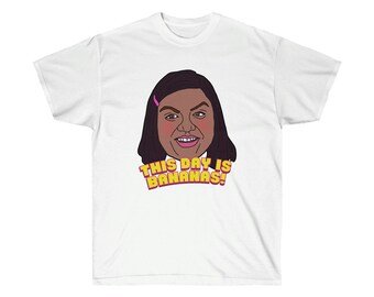 Kelly Kapoor Cotton Tee | Mindy Kaling | Pop Culture | This Day Is Bananas