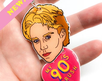 Jonathan Brandis Keychain | 90's Crush | Keychain | Quirky Gift