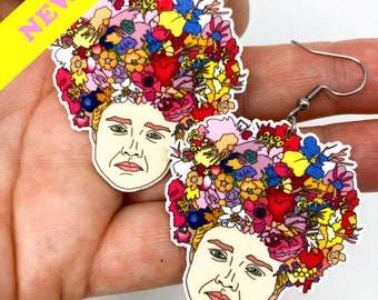 Midsommar Dangle Earrings | Florence Pugh |Earrings | Gift | Pop Culture